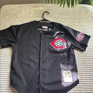 Black Cincinnati Reds Ken Griffey Sr. Jersey